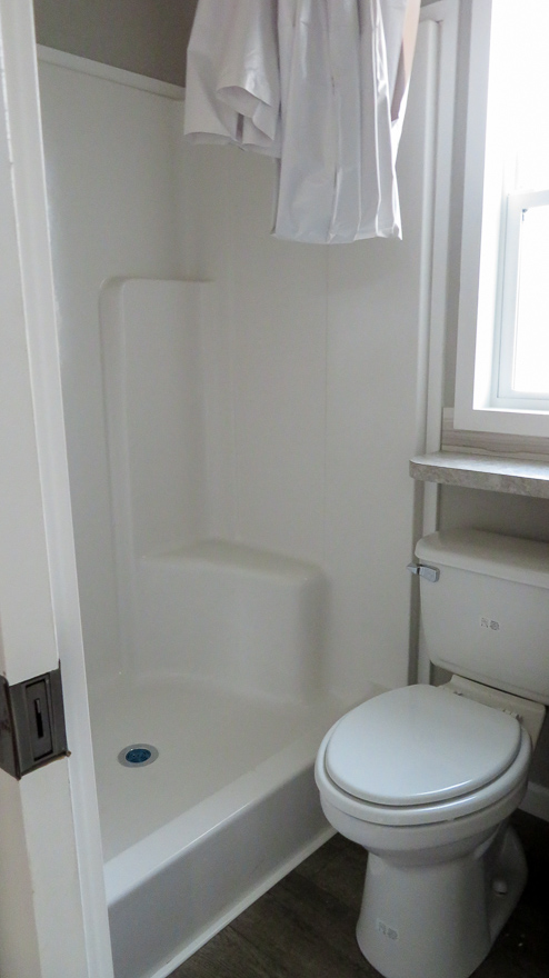 Bathroom of Buckville tiny home by Tiny Homes USA