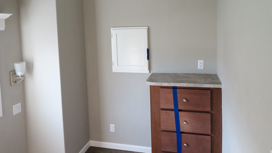Master Bedroom of Buckville tiny home by Tiny Homes USA