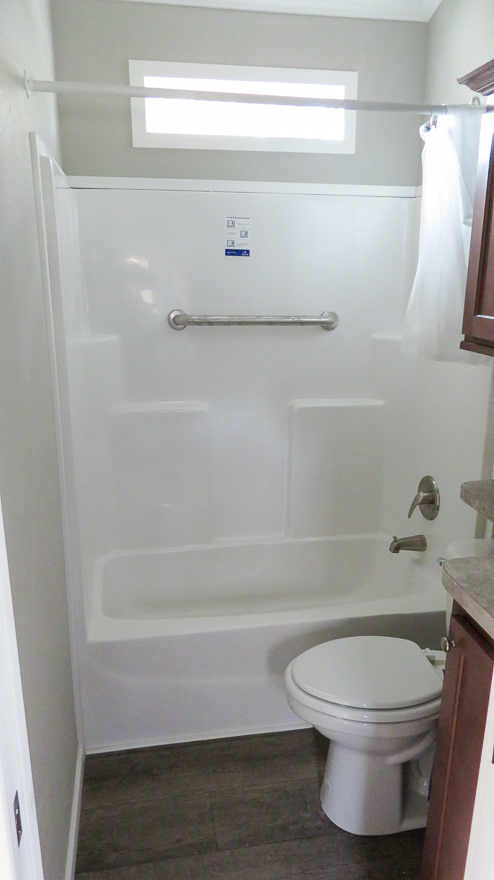 Master Bathroom of Buckville tiny home by Tiny Homes USA