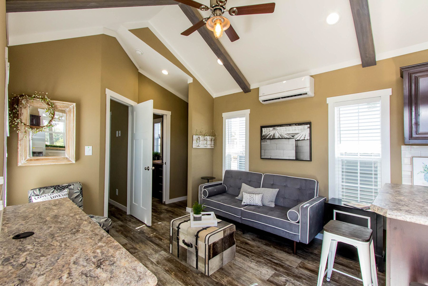 Butterfield Model 523 family room 4 - Tiny Homes USA