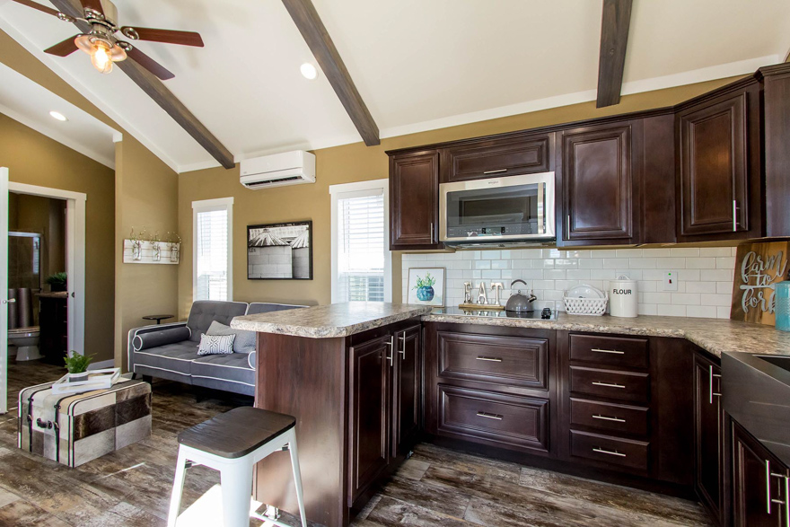 Kitchen in a tiny home - Tiny Homes USA