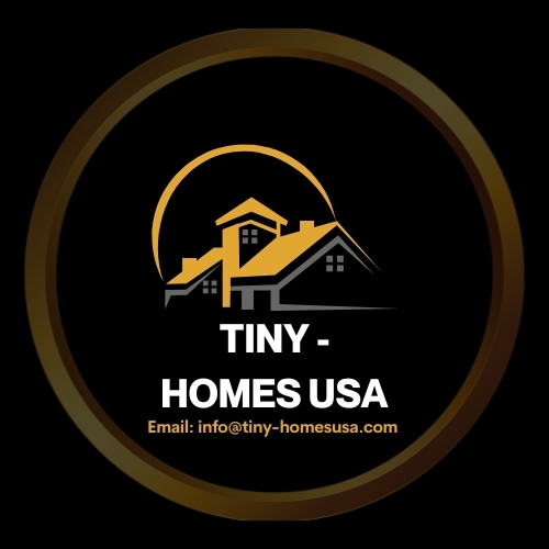 Black and Gold Minimalist Real Estate Logo - 1 - Tiny Homes USA