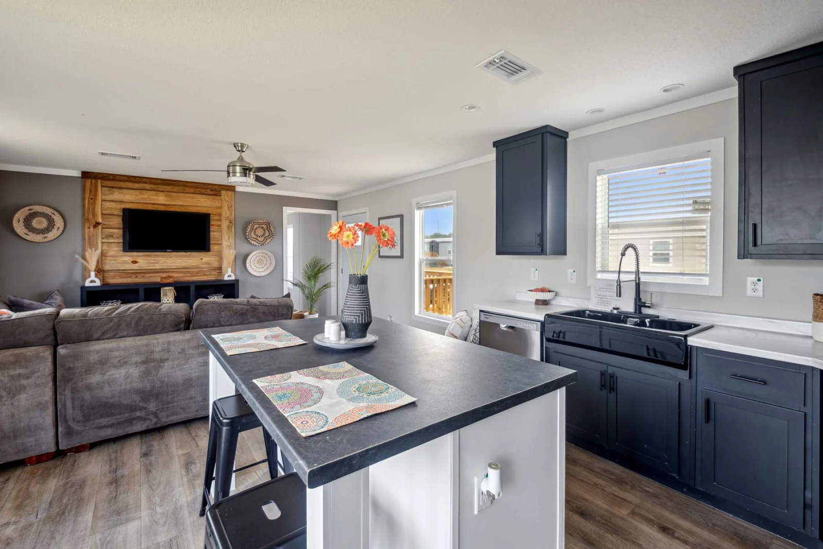 Kitchen of The Tulane tiny home by Tiny Homes USA