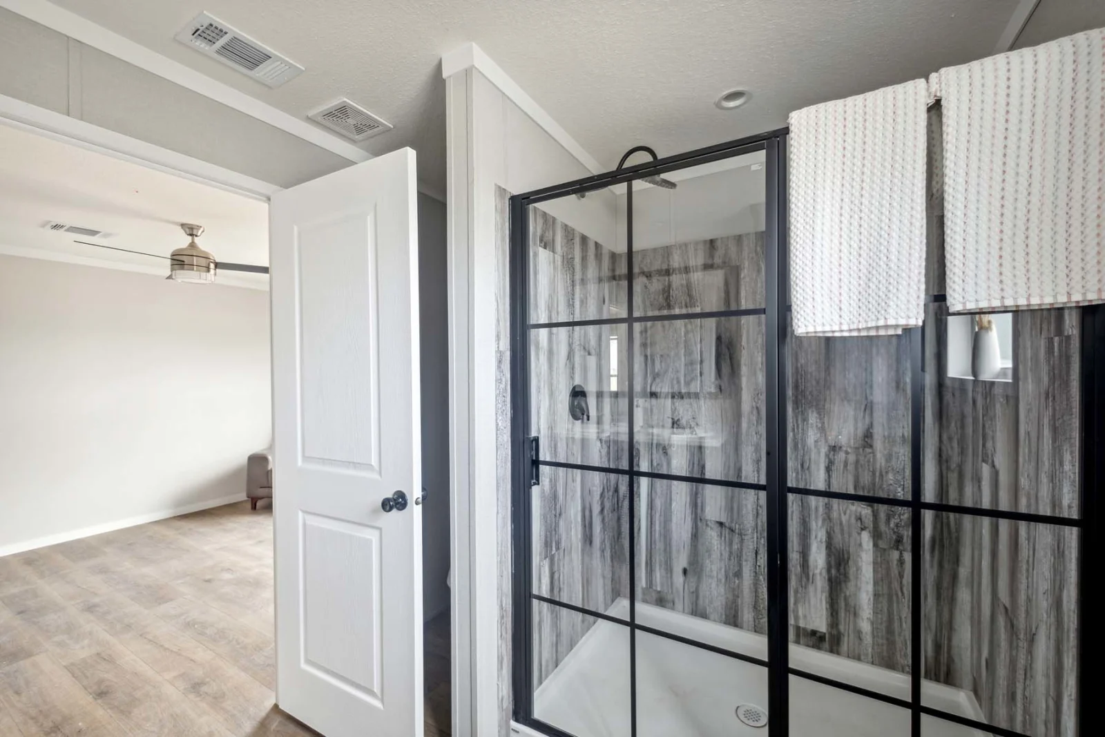 Primary Bathroom of The Tulane tiny home by Tiny Homes USA