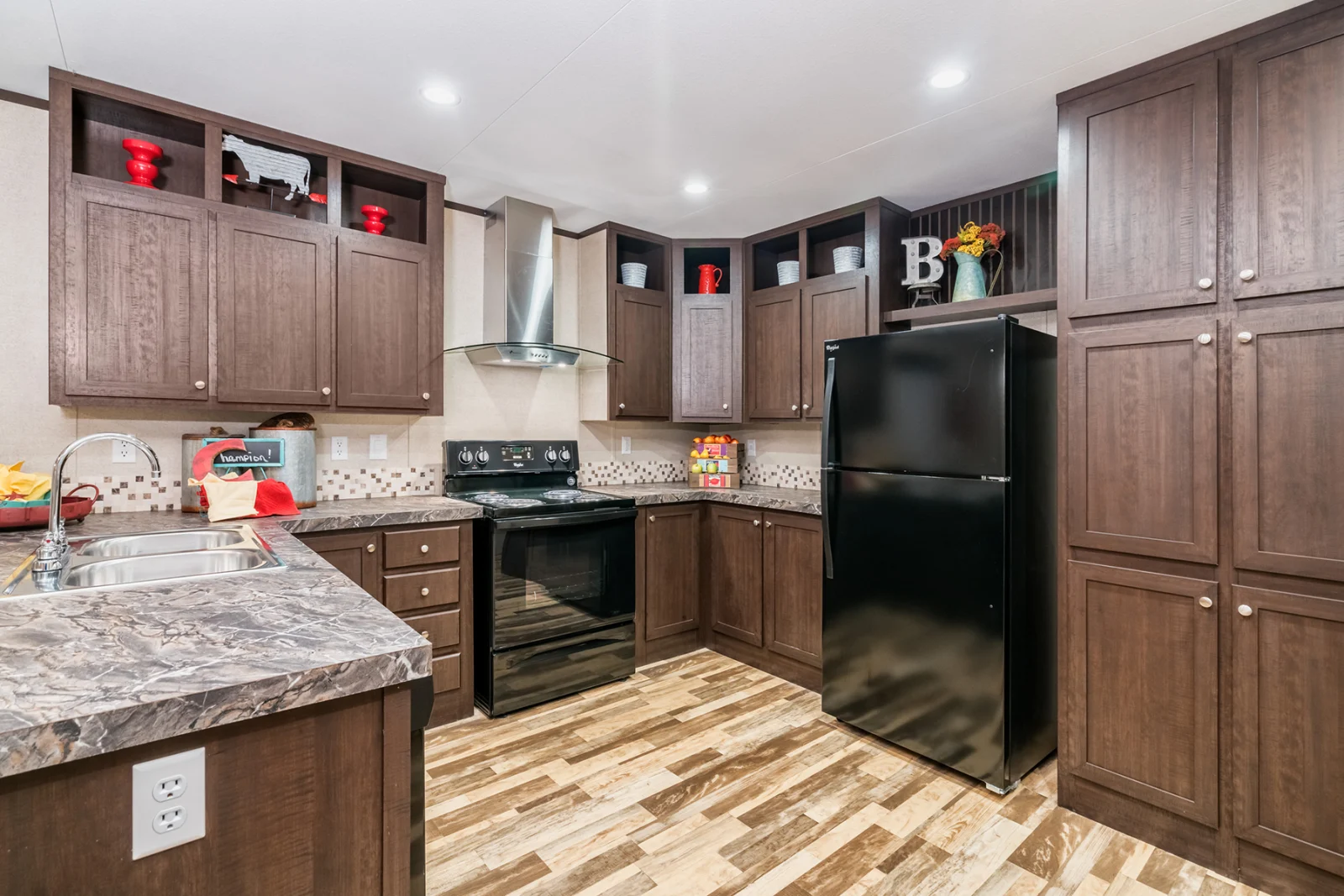 Kitchen of The Santiago tiny home by Tiny Homes USA