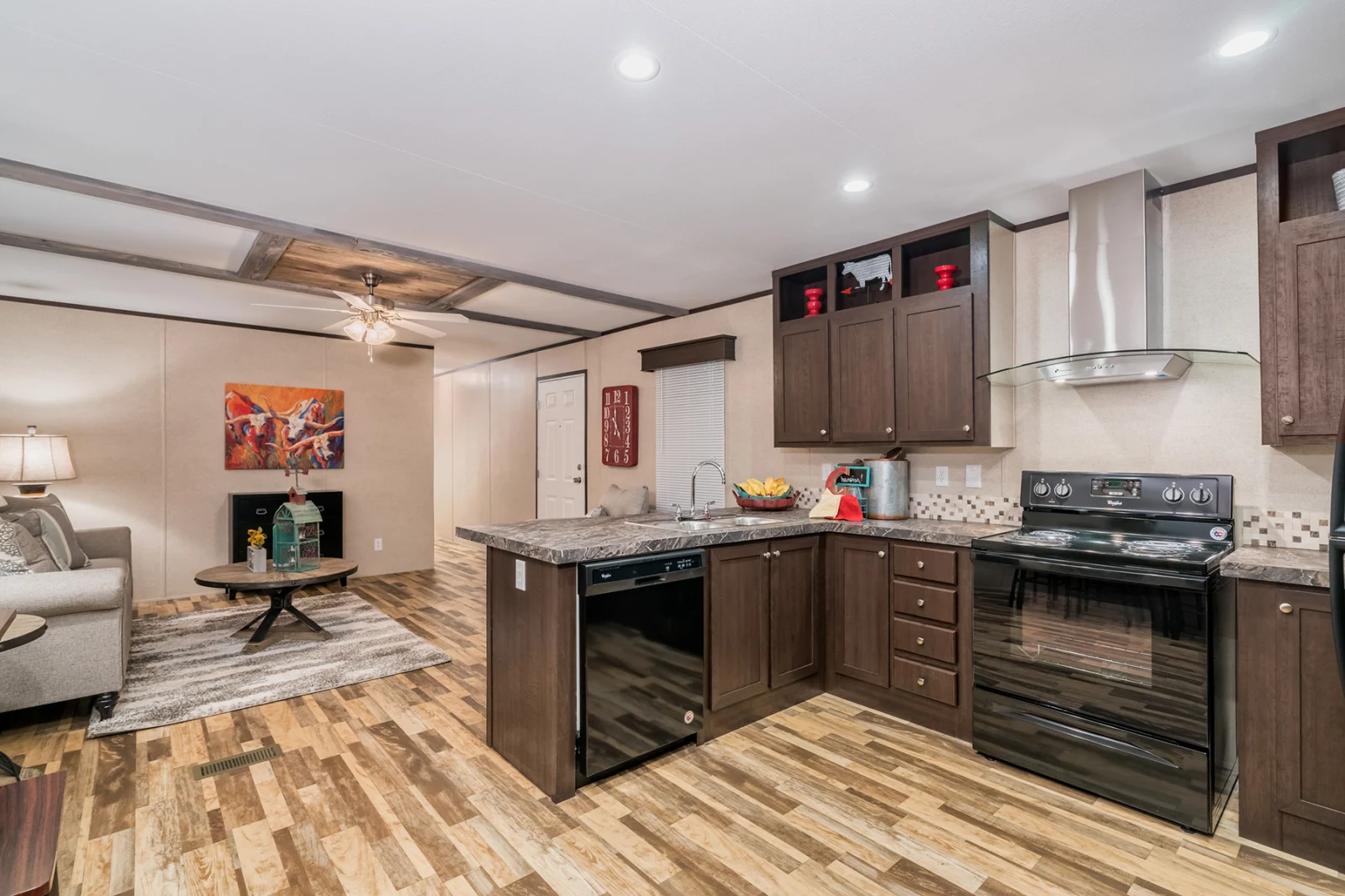 Kitchen of The Santiago tiny home by Tiny Homes USA