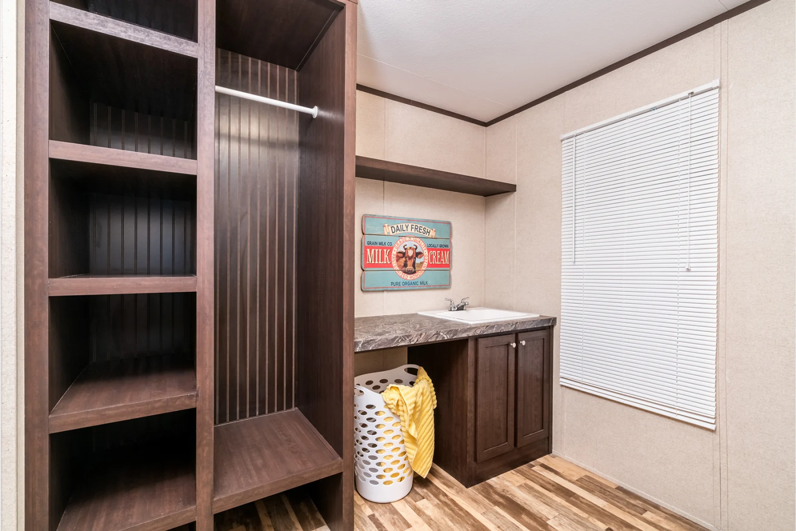 Utility Room of The Santiago tiny home by Tiny Homes USA
