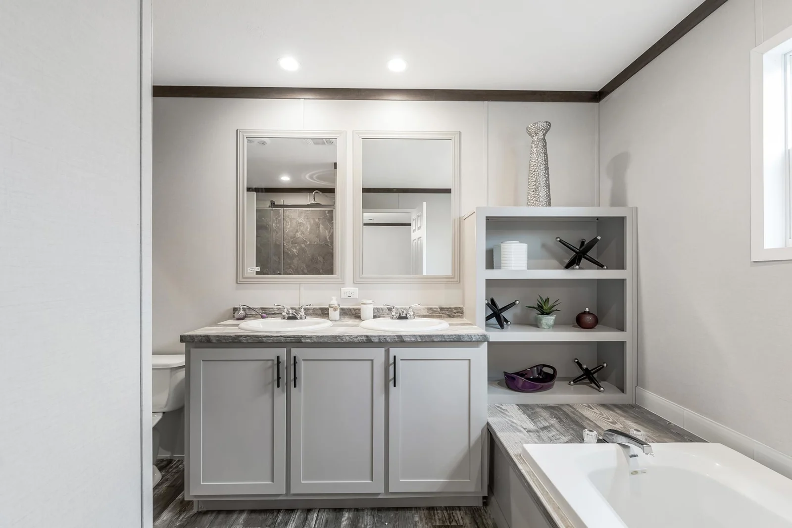 Bathroom of The Canal tiny home by Tiny Homes USA