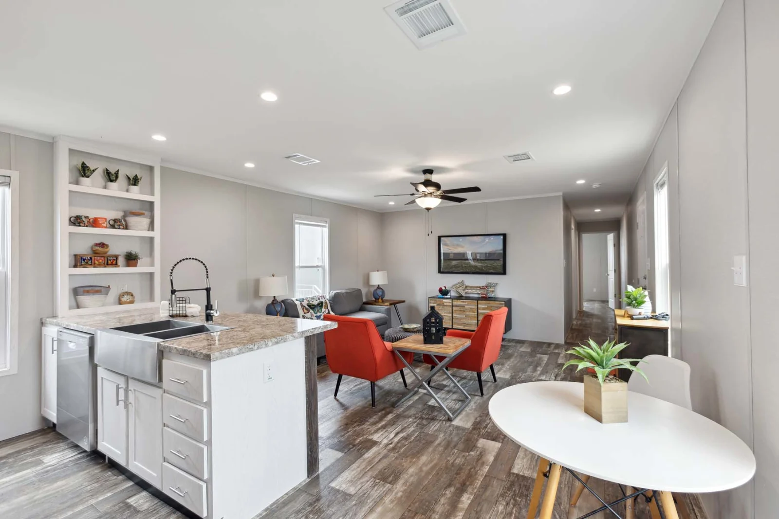 Kitchen of The Hudson tiny home by Tiny Homes USA