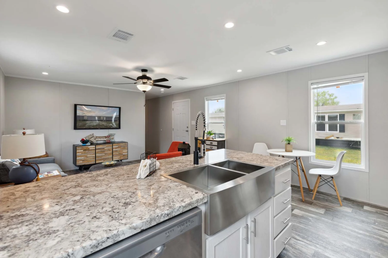 Kitchen of The Hudson tiny home by Tiny Homes USA