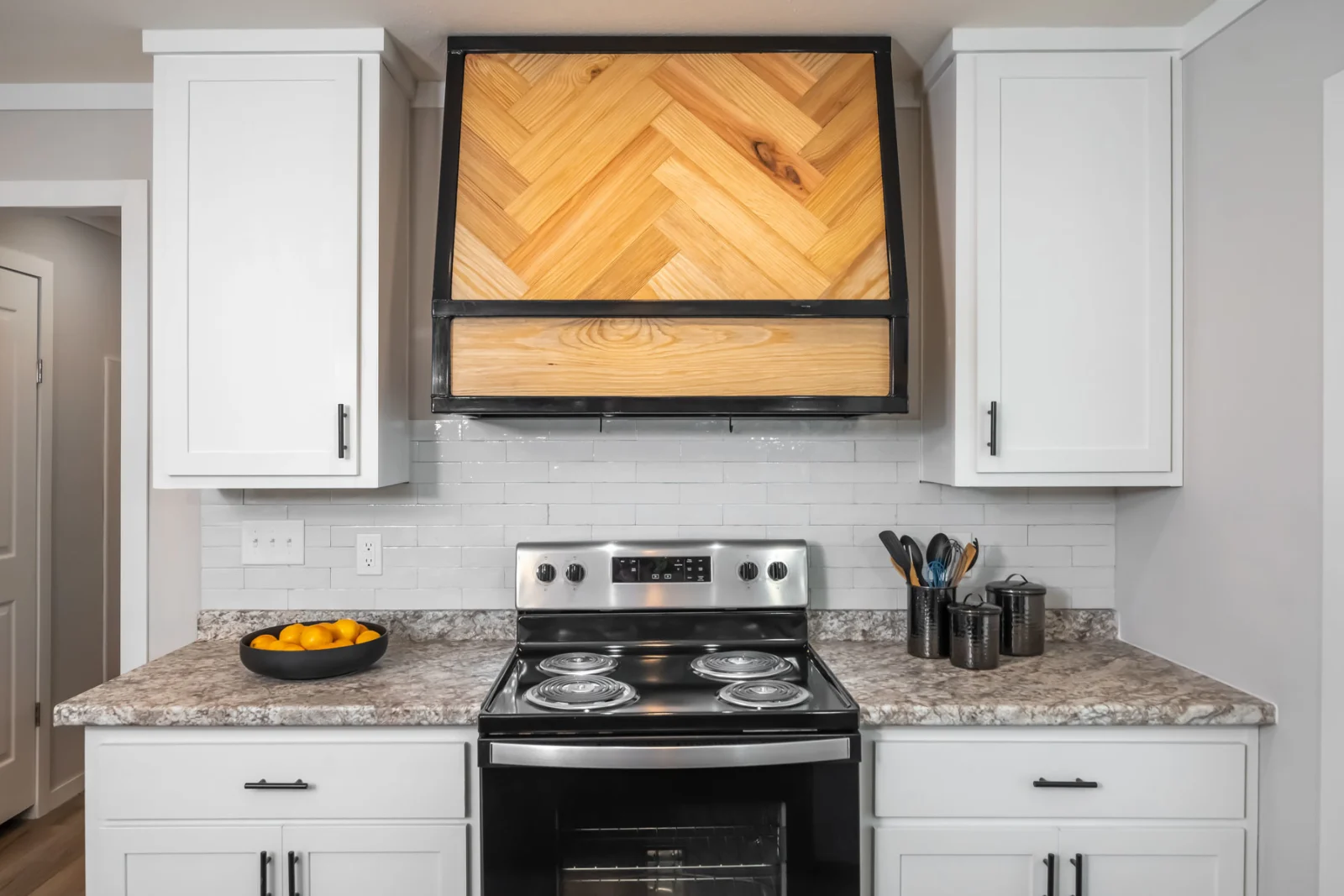 Kitchen of The McAlister tiny home by Tiny Homes USA
