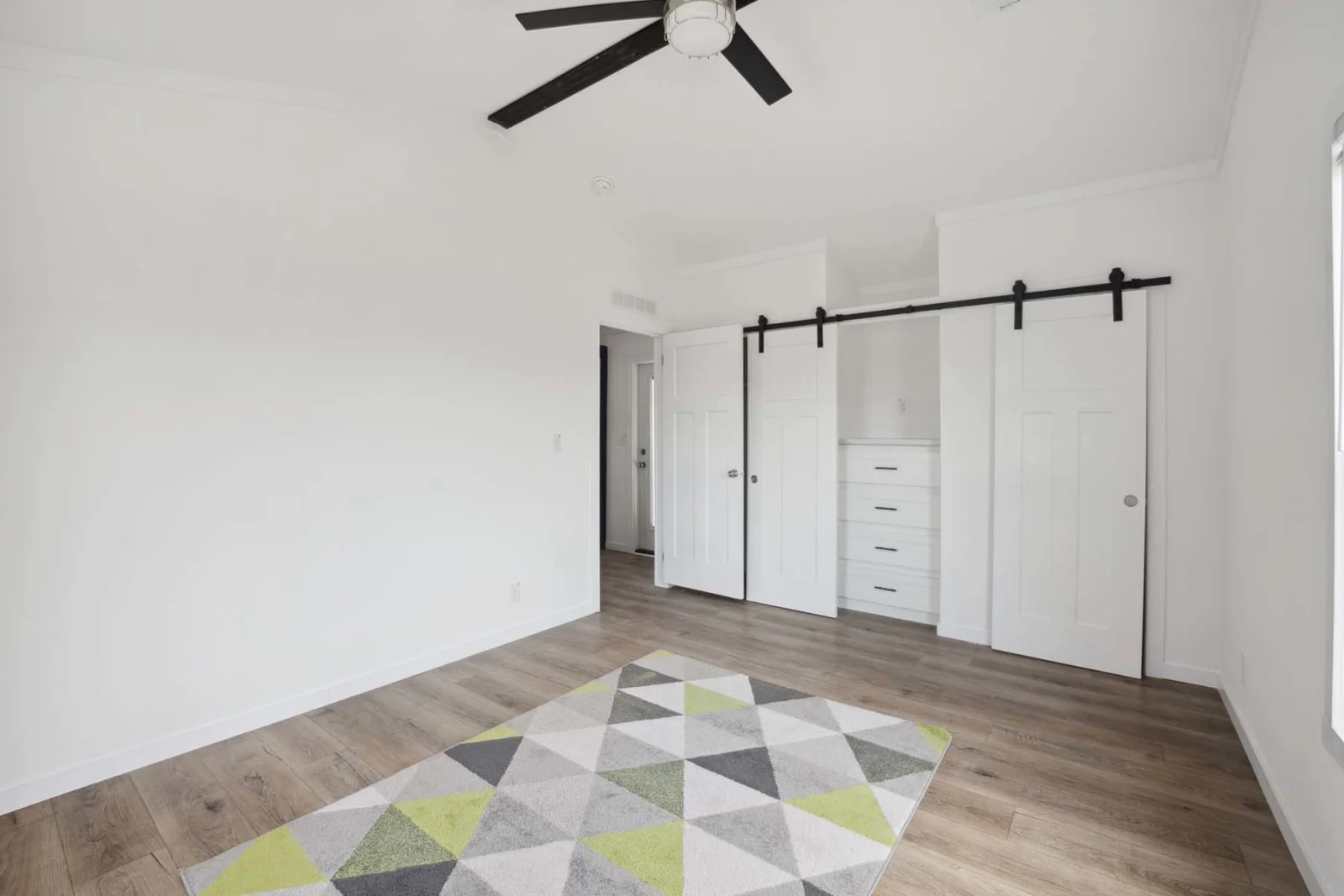 Bedrooms of The Black/W Casablanca tiny home by Tiny Homes USA