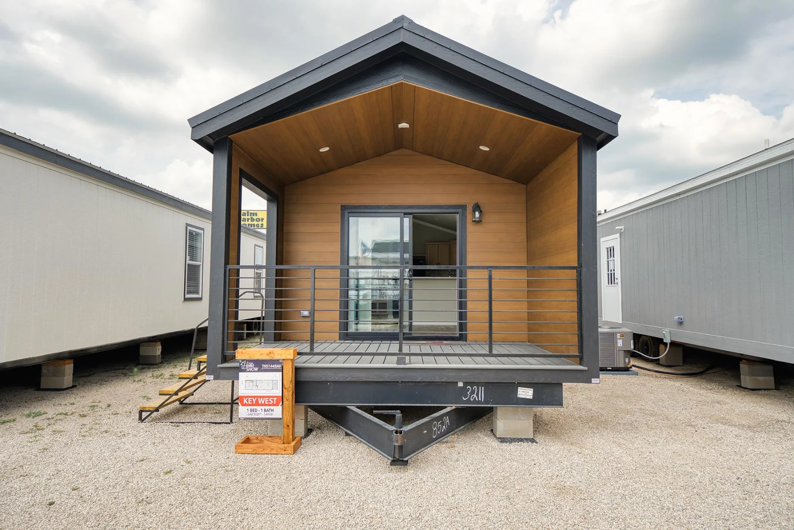Exterior View of The Key West tiny home by Tiny Homes USA