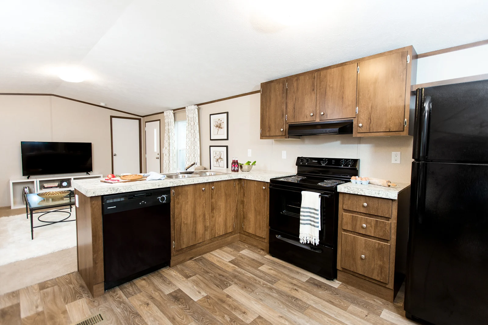 Kitchen of The Bliss tiny home by Tiny Homes USA