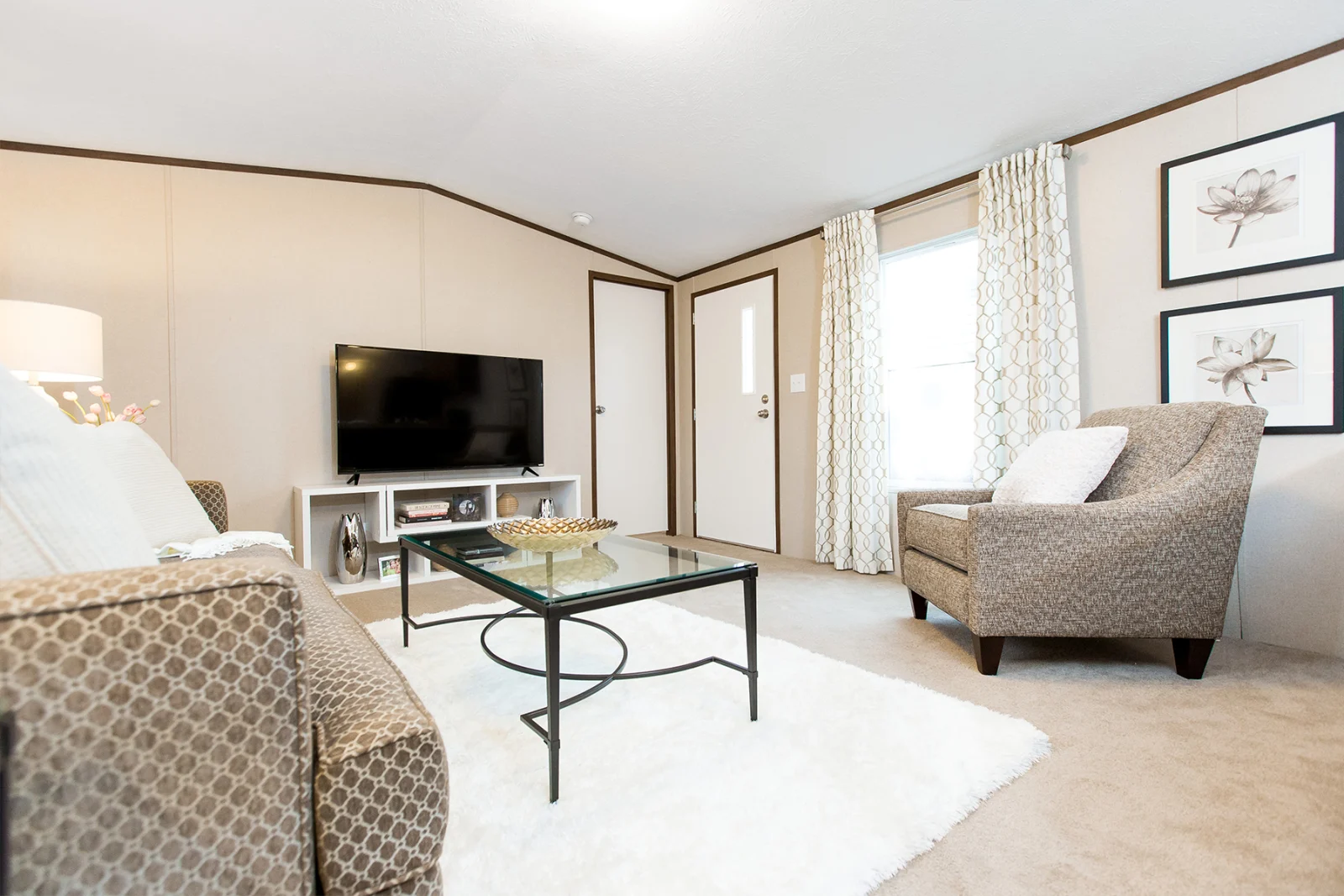 Living Room of The Bliss tiny home by Tiny Homes USA