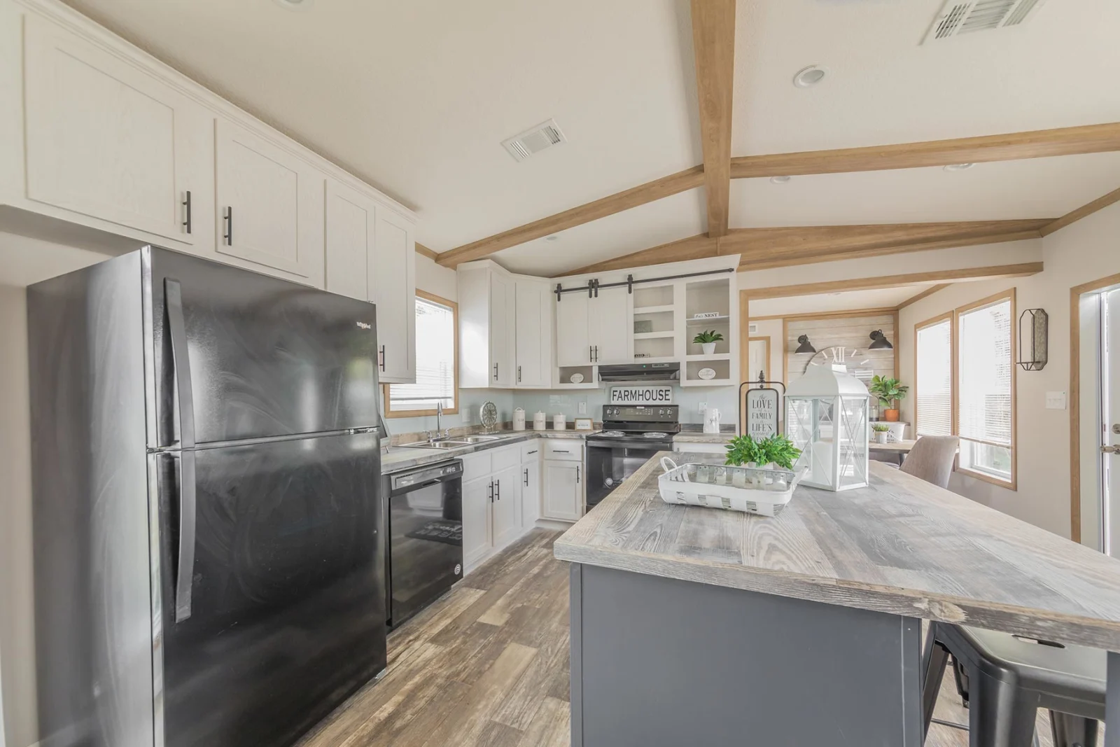 Kitchen of The Carondelet tiny home by Tiny Homes USA