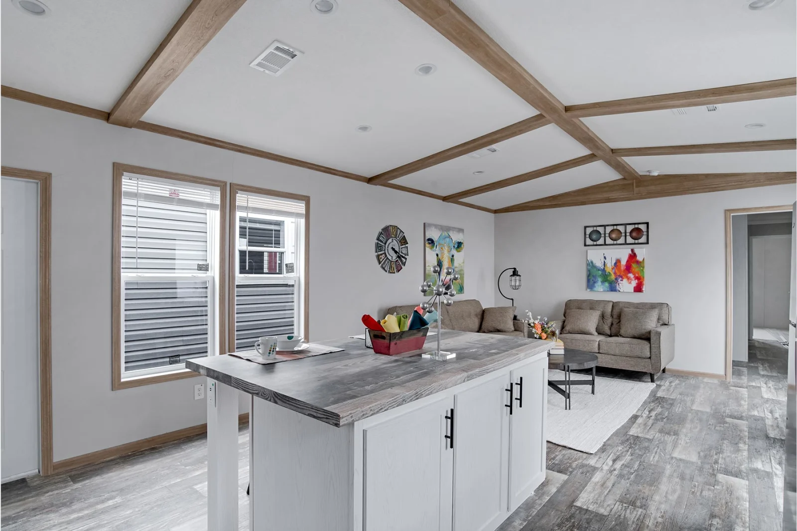 Kitchen of The Carondelet tiny home by Tiny Homes USA