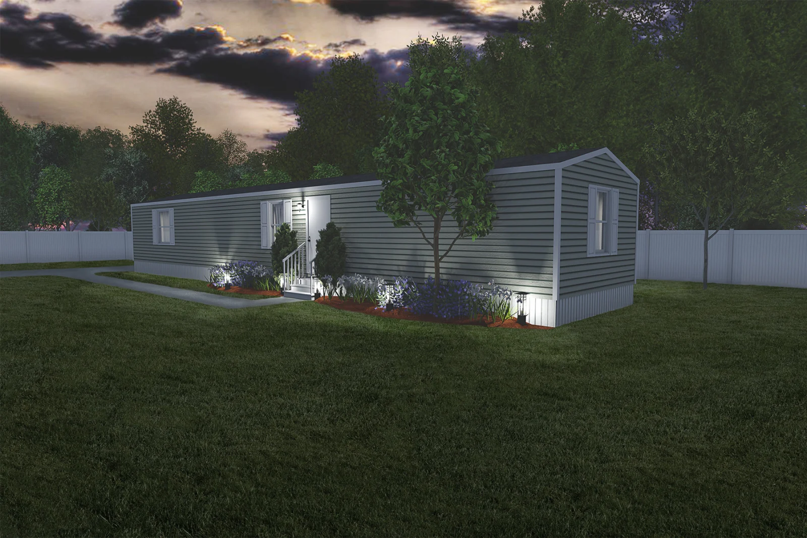 Exterior View of The Delight tiny home by Tiny Homes USA