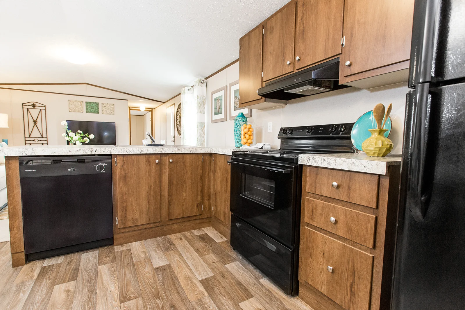 Kitchen of The Delight tiny home by Tiny Homes USA