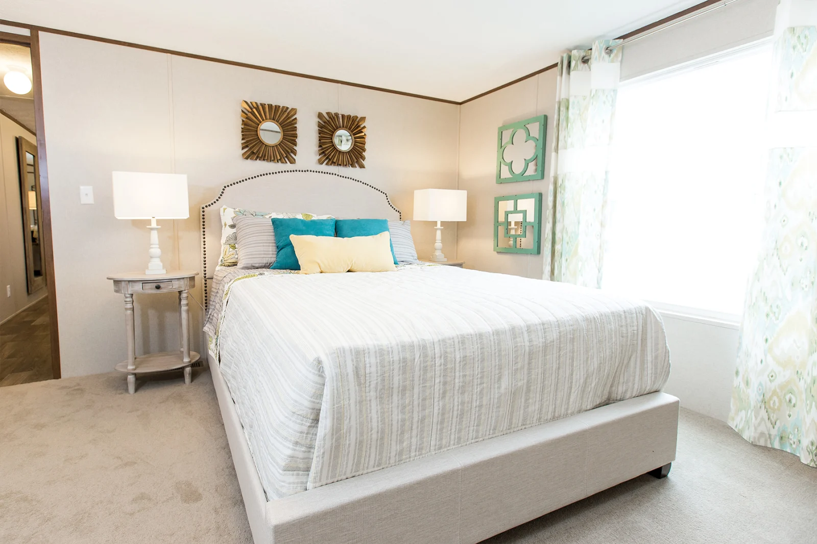 The Delight Master Bed 1800×1200 - The Delight tiny home by Tiny Homes USA