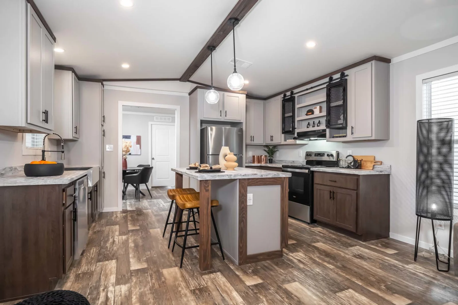 Kitchen of The Jazz tiny home by Tiny Homes USA