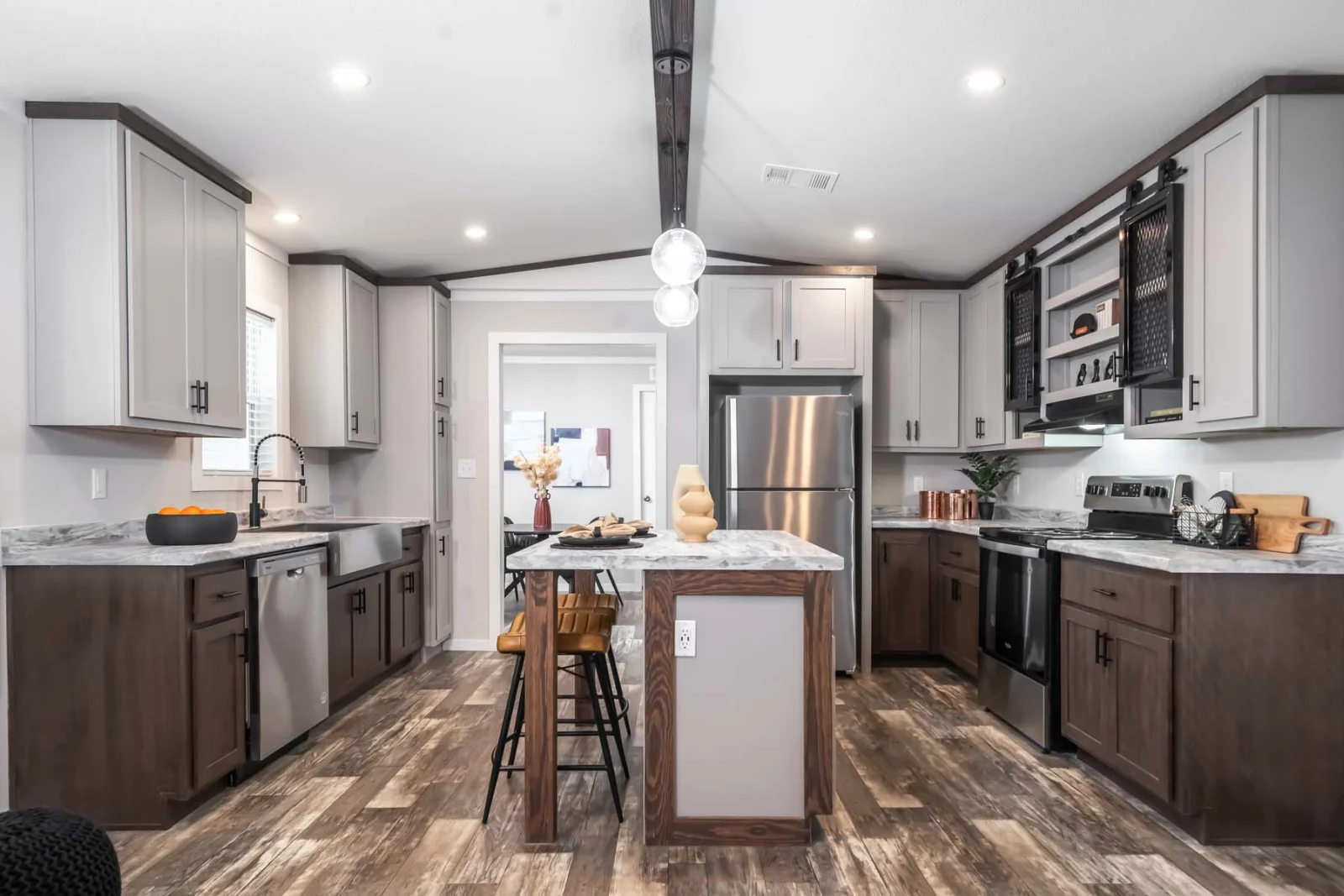 Kitchen of The Jazz tiny home by Tiny Homes USA