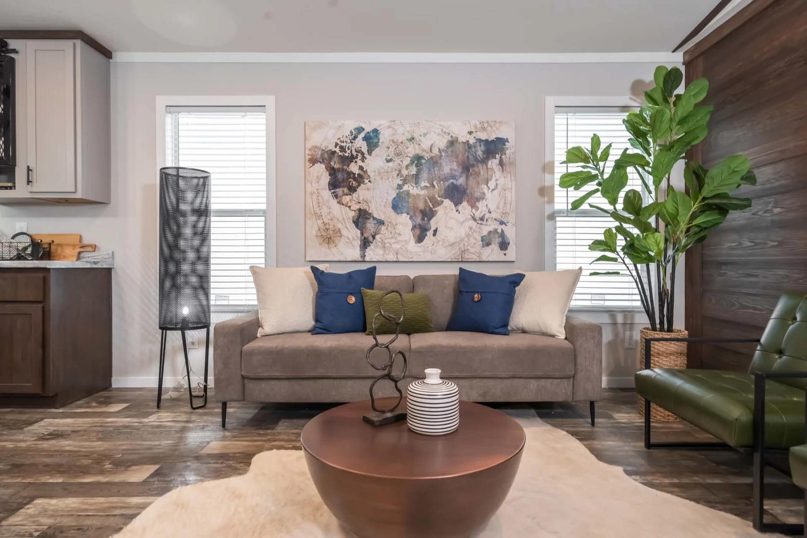 Living Room of The Jazz tiny home by Tiny Homes USA