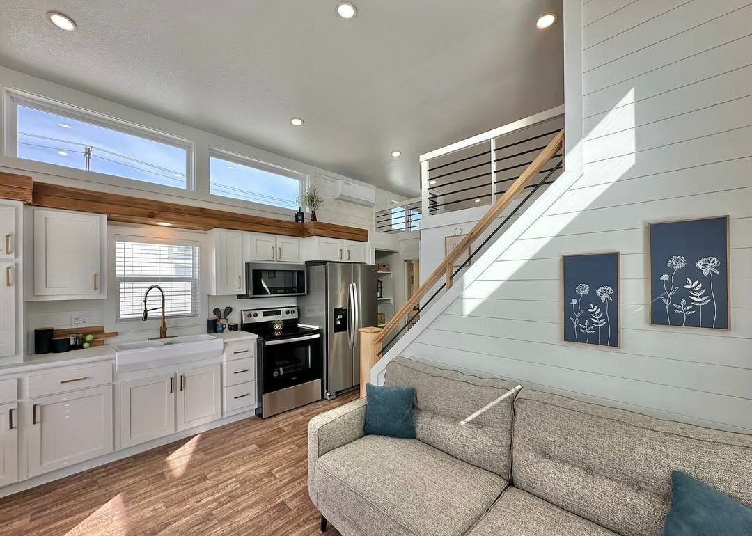 The Cardinal tiny home for sale by Tiny Homes USA