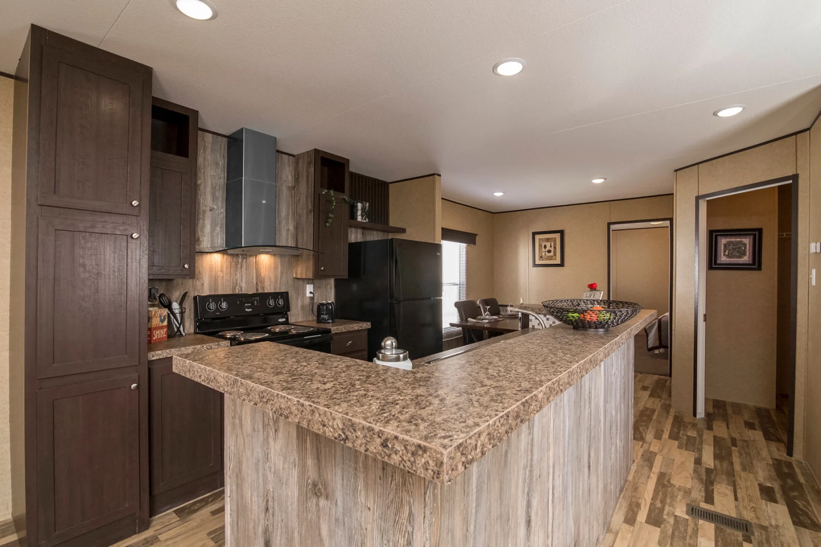Kitchen of The Puebla tiny home by Tiny Homes USA