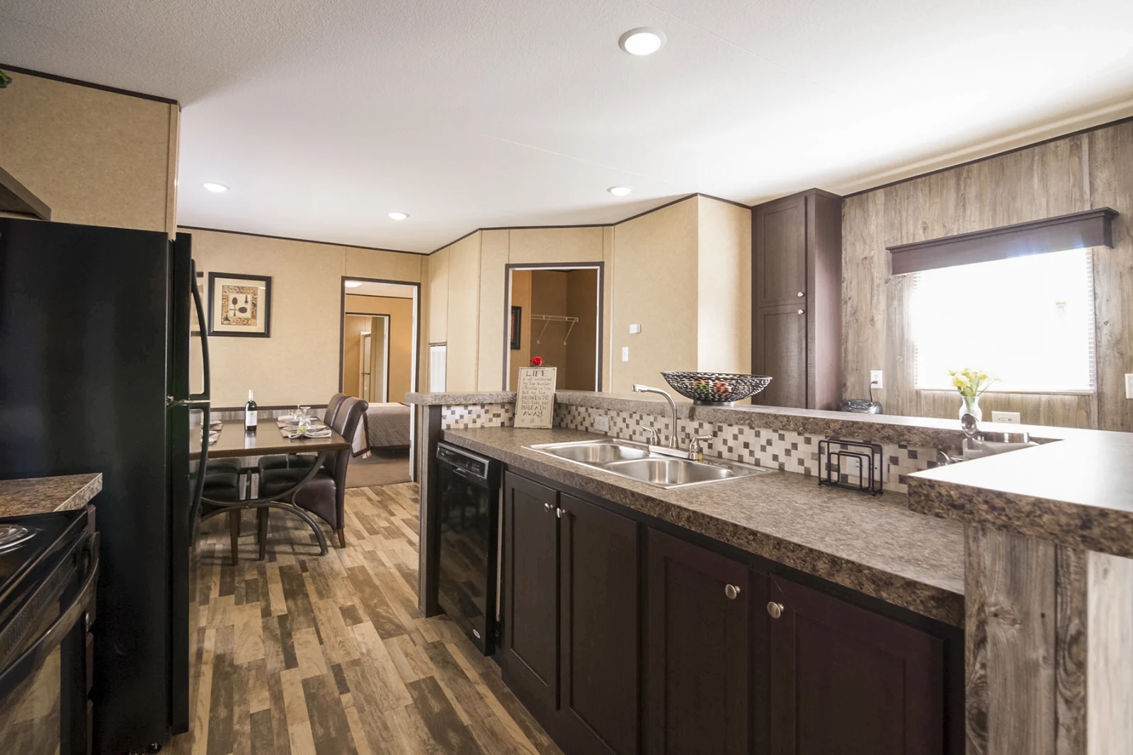 Kitchen of The Puebla tiny home by Tiny Homes USA