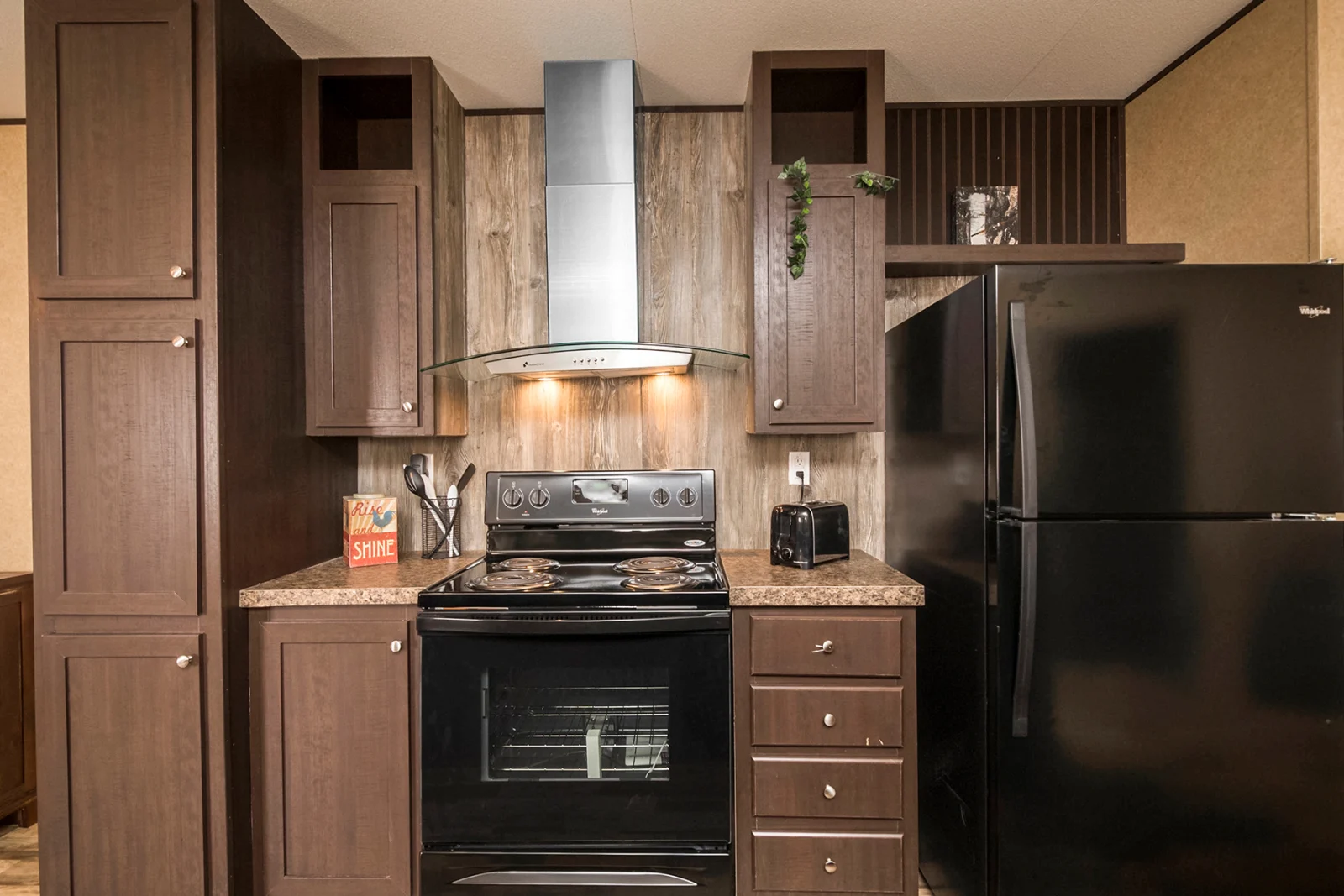 Kitchen of The Puebla tiny home by Tiny Homes USA