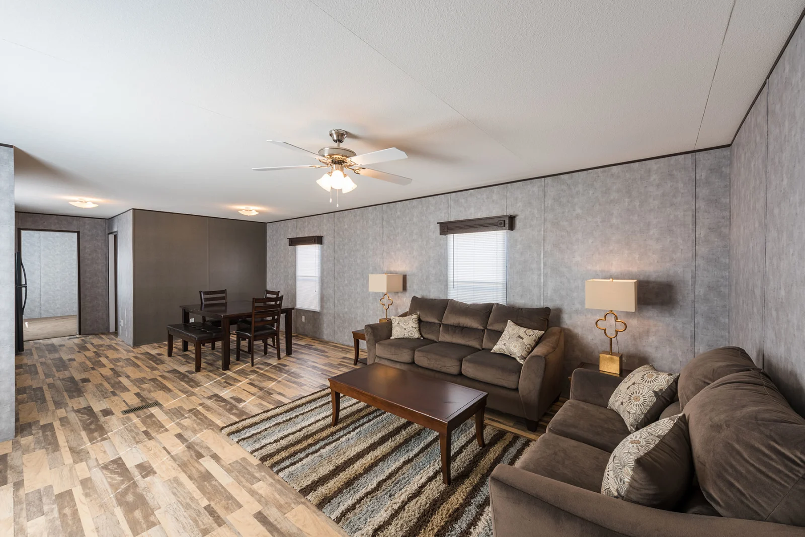 Dining Area of The San Juan tiny home by Tiny Homes USA