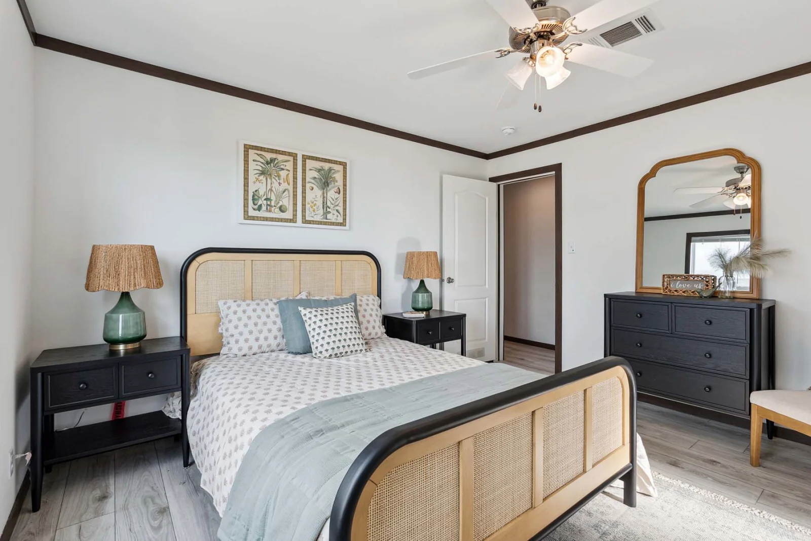 Primary Bedroom of The Rado tiny home by Tiny Homes USA