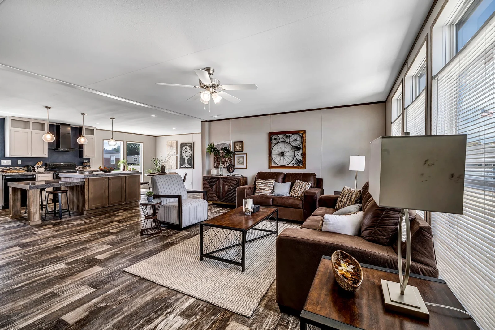 Living Room of The TonaDay tiny home by Tiny Homes USA