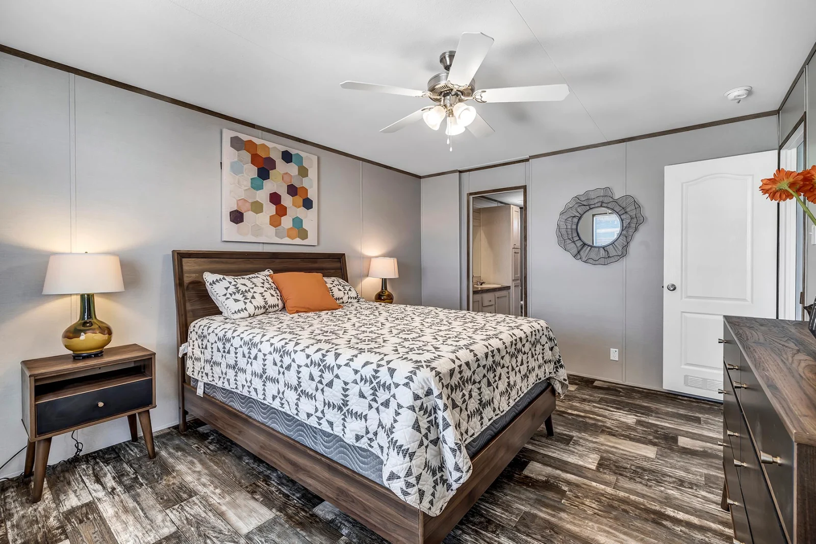 Master Bedroom of The TonaDay tiny home by Tiny Homes USA