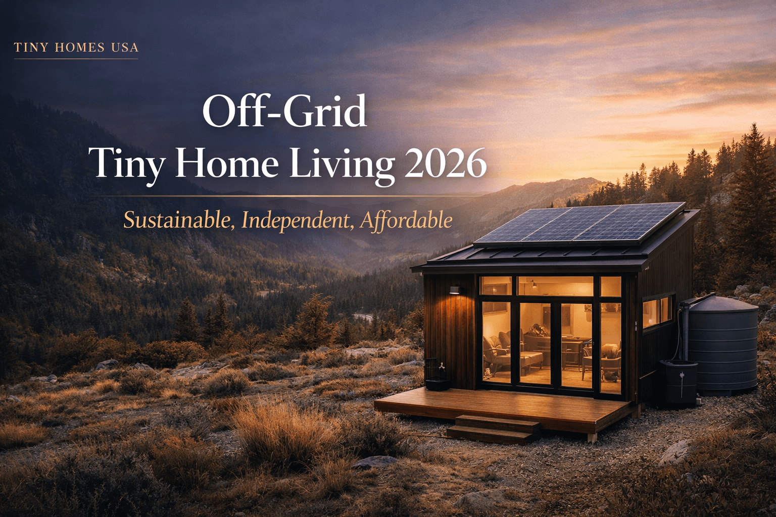 off-grid tiny home living 2026