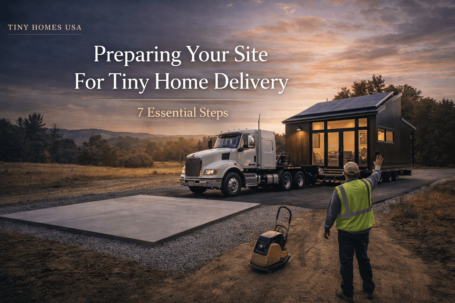 Tiny Home Site Preparation 2026: 7 Essential Steps for Delivery